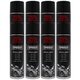 8 x Auto Lackspray Dose Spraila Schwarz Glanz 500ml