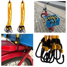 2 x Jumbo Spanngummi Gepck-Spinne 80 cm 20 kg 8 Haken