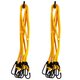 2 x Jumbo Spanngummi Gepäck-Spinne 80 cm 20 kg 8 Haken
