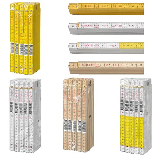 10 x Hultafors Zollstock Gliederma�stab 2 Meter...