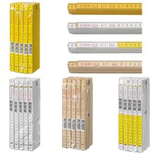 10 x Hultafors Zollstock Gliederma�stab 2 Meter Dezimaleinteilung H4000