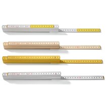 10 x Hultafors Zollstock Gliederma�stab 2 Meter Dezimaleinteilung H4000