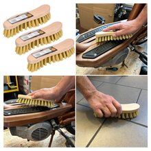 3 x Scheuerb�rste aus Buchenholz 200mm Arbeitsbreite Typ 35970