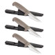 3 x Hultafors Installateur HLK-Messer VVS 380050 inklusive Holster