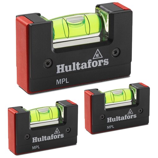 3 x Hultafors Profi Taschen-Wasserwaage Pocket Level MPL...