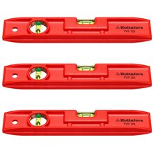 3 x Hultafors Torpedo - Wasserwaage TVP 25