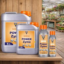 2,5 Liter HESI Power Zyme Pflanzenbooster Enzymd�nger Wurzel Grow Enzym
