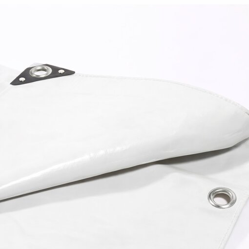 PVC Abdeckplane Wei� 650 g|m� dicke LKW Plane wasserdicht...