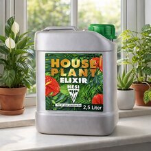 2,5 Liter HESI House Plant Elixir | Zimmerpflanzen-D�nger Stickstoffd�nger