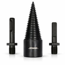 Toya Holzspalter Bohrer Set 32 mm incl. 2 Adapter | Typ 22590