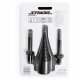 Toya Holzspalter Bohrer Set 32 mm incl. 2 Adapter | Typ 22590