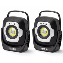 2 St�ck LED Arbeitslampe 1200 lm 4400mAh YT-818214 Scheinwerfer Taschenlampe