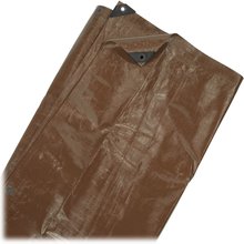 Holzabdeckplane braun 140 g|m