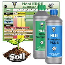 1 l HESI Bl�h Complex + 1 l HESI Phosphor Plus f�r Grow Bl�tephase