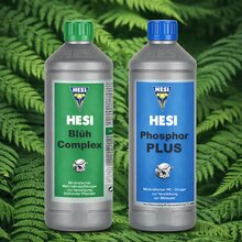1 l HESI Bl�h Complex + 1 l HESI Phosphor Plus f�r Grow Bl�tephase