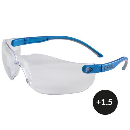 OX-ON Schutzbrille Eyewear Focus mit Sehst�rke 1.5 dpt...