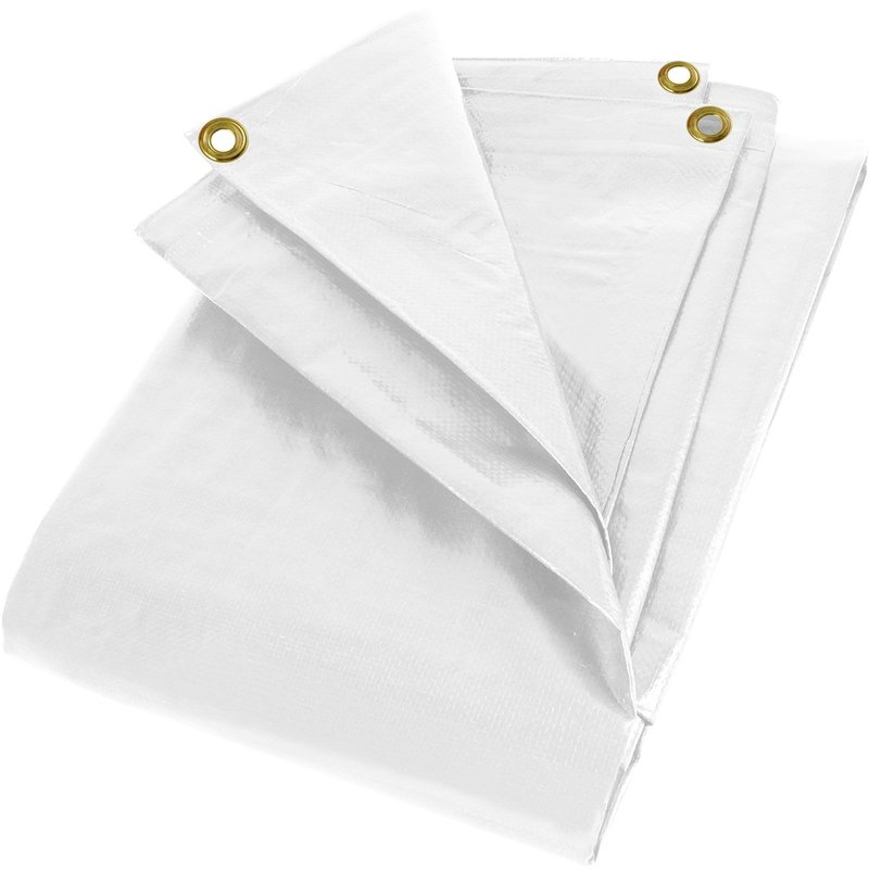 Gewebeplane 10 x 12 m wei 280g|m Typ 441012