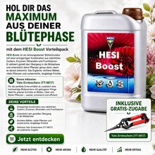 HESI Boost Bl�ted�nger Bl�hbescheuniger + Ernteschere inklusive