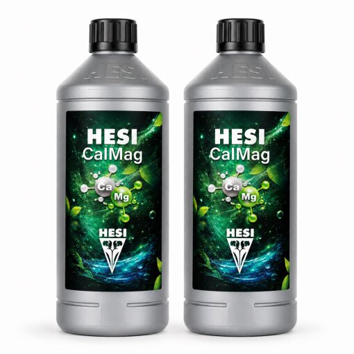 2 x HESI CalMag | Calzium-Magnesium-Dünger | Perfekte Grow Mineralbalance 2 x 500 ml