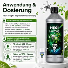 0,5 l HESI CalMag + HESI Messbecher || Calzium-Magnesium-D�nger