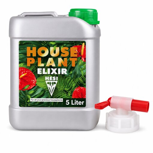 HESI House Plant Elixir 5 Liter + HESI Auslasshahn |...