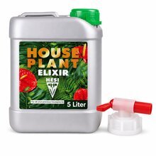 HESI House Plant Elixir 5 Liter + HESI Auslasshahn | Zimmerpflanzen-Grow-D�nger