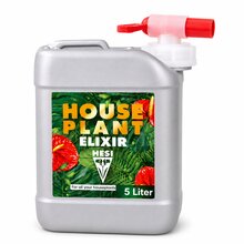 HESI House Plant Elixir 5 Liter + HESI Auslasshahn | Zimmerpflanzen-Grow-D�nger