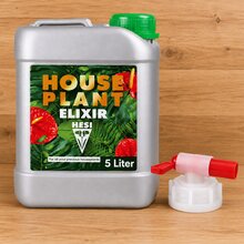 HESI House Plant Elixir 5 Liter + HESI Auslasshahn | Zimmerpflanzen-Grow-D�nger