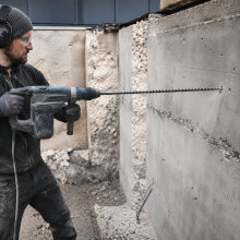 SDS-Plus Bohrer 1000 mm lang für Mauerwerk, Beton & Naturstein Ø 10 mm