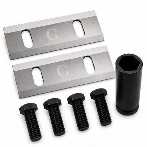 ECI Messer-Montage-Komplett-Kit f&uuml;r z.B. FM4DDE FM6DD Gartenh&auml;cksler