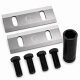 ECI Messer-Montage-Komplett-Kit f&uuml;r z.B. FM4DDE FM6DD Gartenh&auml;cksler