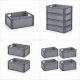 2 x AUER Eurobehälter EG 64/27 | 60 x 40 x 27 cm Transportbox Lagerkiste