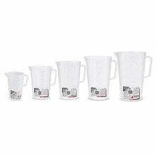 Yato Messbecher-Set Groß 0,5 /1/ 2/ 3 und 5 Liter |...