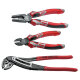 NWS Zangen-Set 3 tlg. Kombi-Seiten-Wapu Classic Plus Typ 745
