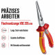 NWS VDE Zangen-Set 3 tlg. | Kombi-Seiten-Spitz | Typ 751 | Qualitäts-Werkzeug