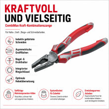NWS Profi Zangen-Set 3 tlg. Kombi-Seiten-Wapu MaxiMX Typ 765