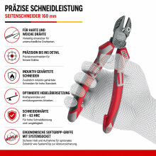 NWS Profi Zangen-Set 3 tlg. Kombi-Seiten-Wapu MaxiMX Typ 765