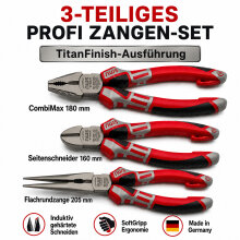 NWS Zangen-Set 3 tlg. Kombi-Seiten-Spitz Typ 775...