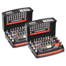2  x  Würth Bit-Sortiment 1/4 Zoll mit Gürtelclip 33-tlg. 0614400301 Orsy