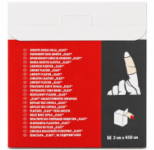 2 x Würth Klebefreies Profi-Pflaster "Elast" 3 cm x 450 cm 0899512240 latexfrei