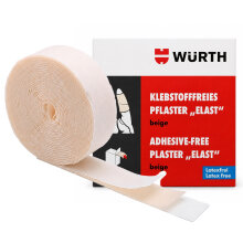2 x Würth Klebefreies Profi-Pflaster "Elast" 3 cm x 450 cm 0899512240 latexfrei