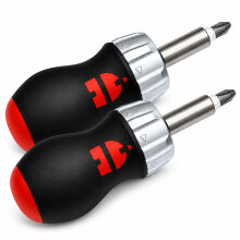 2 x Würth Ratschenschraubendreher Mini 1/4 Zoll...