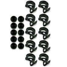 10 x Spannhaken mit 10 x Kunststoffkugeln Typ 1133