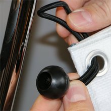 20 x Gummispanner mit Kugel Typ 1137