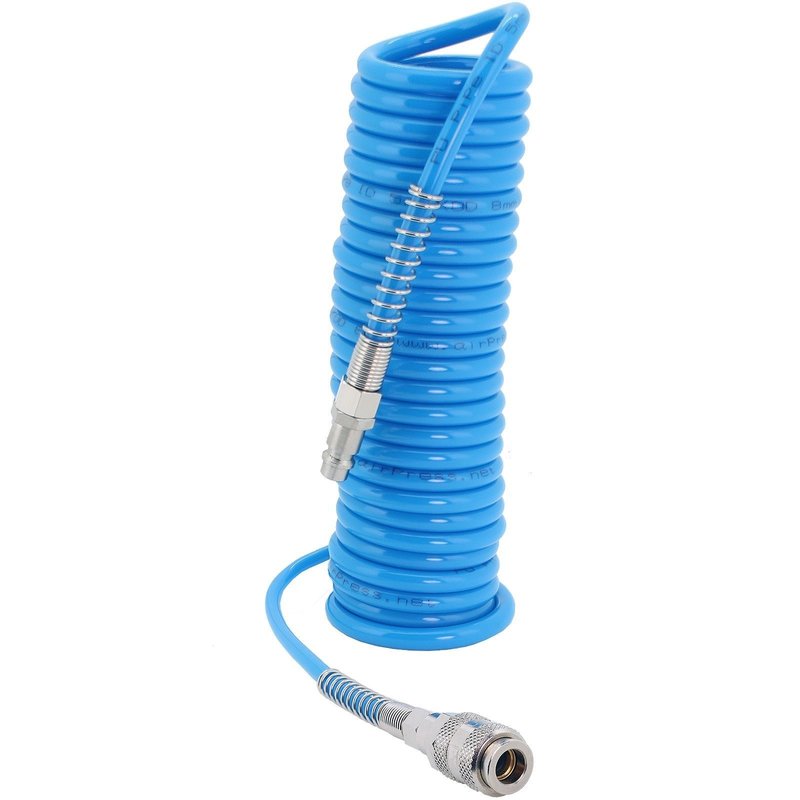 Spiral Druckluftschlauch 5 Meter 5x8 mm 4304205