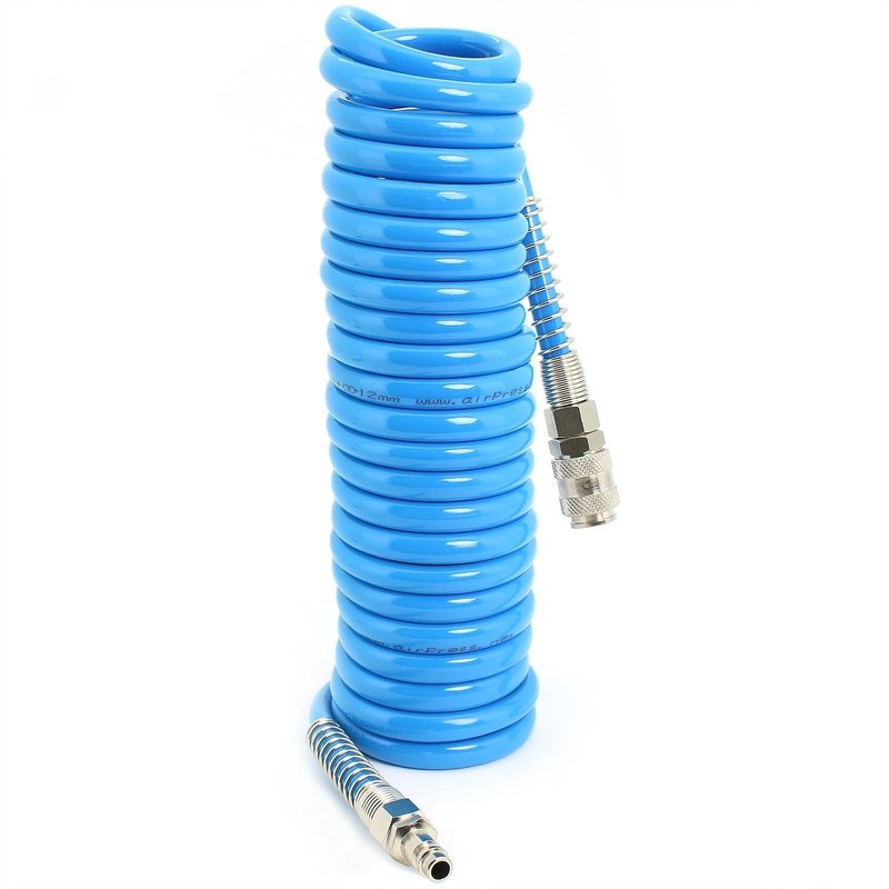 Spiral Druckluftschlauch 5 Meter 8x12 mm 4304208