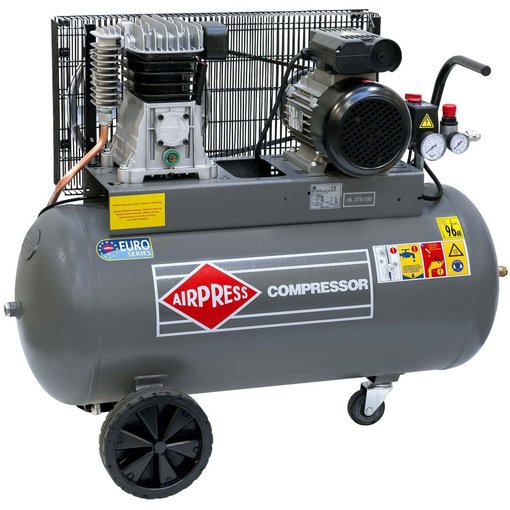 Druckluft- Kompressor 3,0 PS 90 Liter 10 bar HL-375-100...