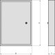 BASI® Schlüsselschrank mit 150 Haken Typ 2171-0150