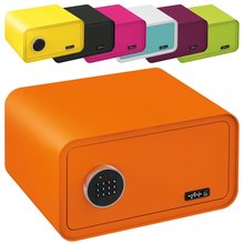 mySafe 430 Tresor Orange mit Zahlen-Code B430 x H230 x T350 mm 2018-0001-O