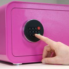 mySafe 430 Tresor Lila mit Zahlen-Code B430 x H230 x T350 mm 2018-0001-BE